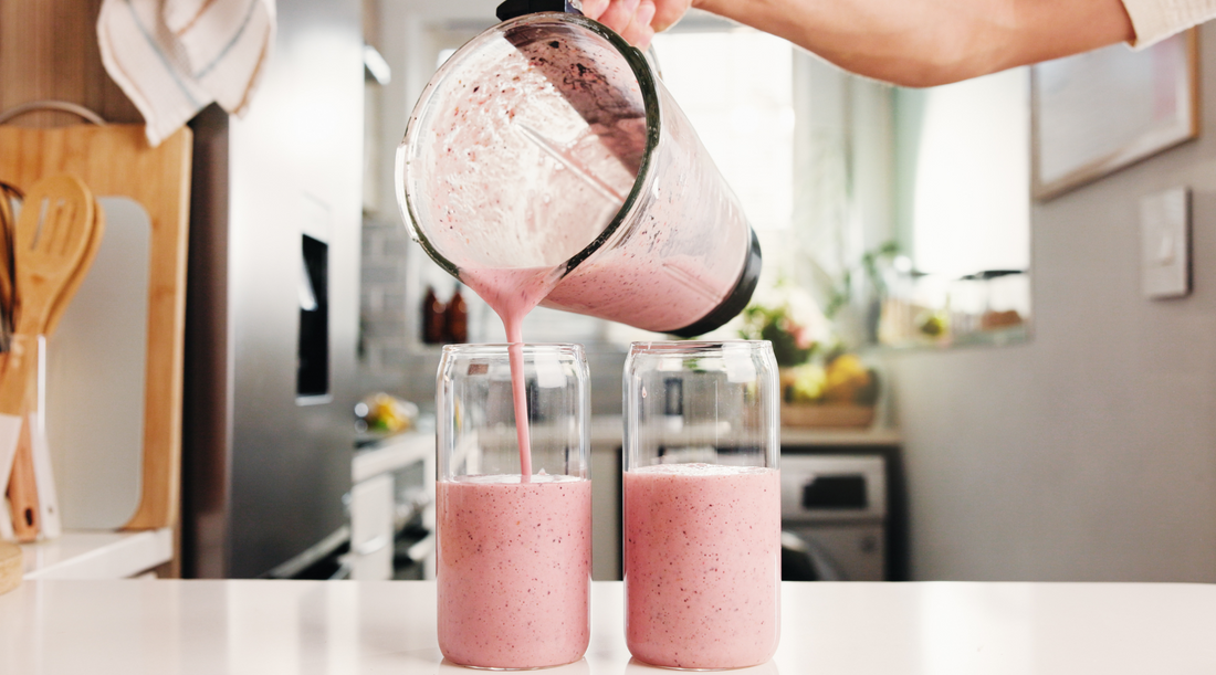 A Nourishing Berry Vanilla Smoothie for Your GLP-1 Journey