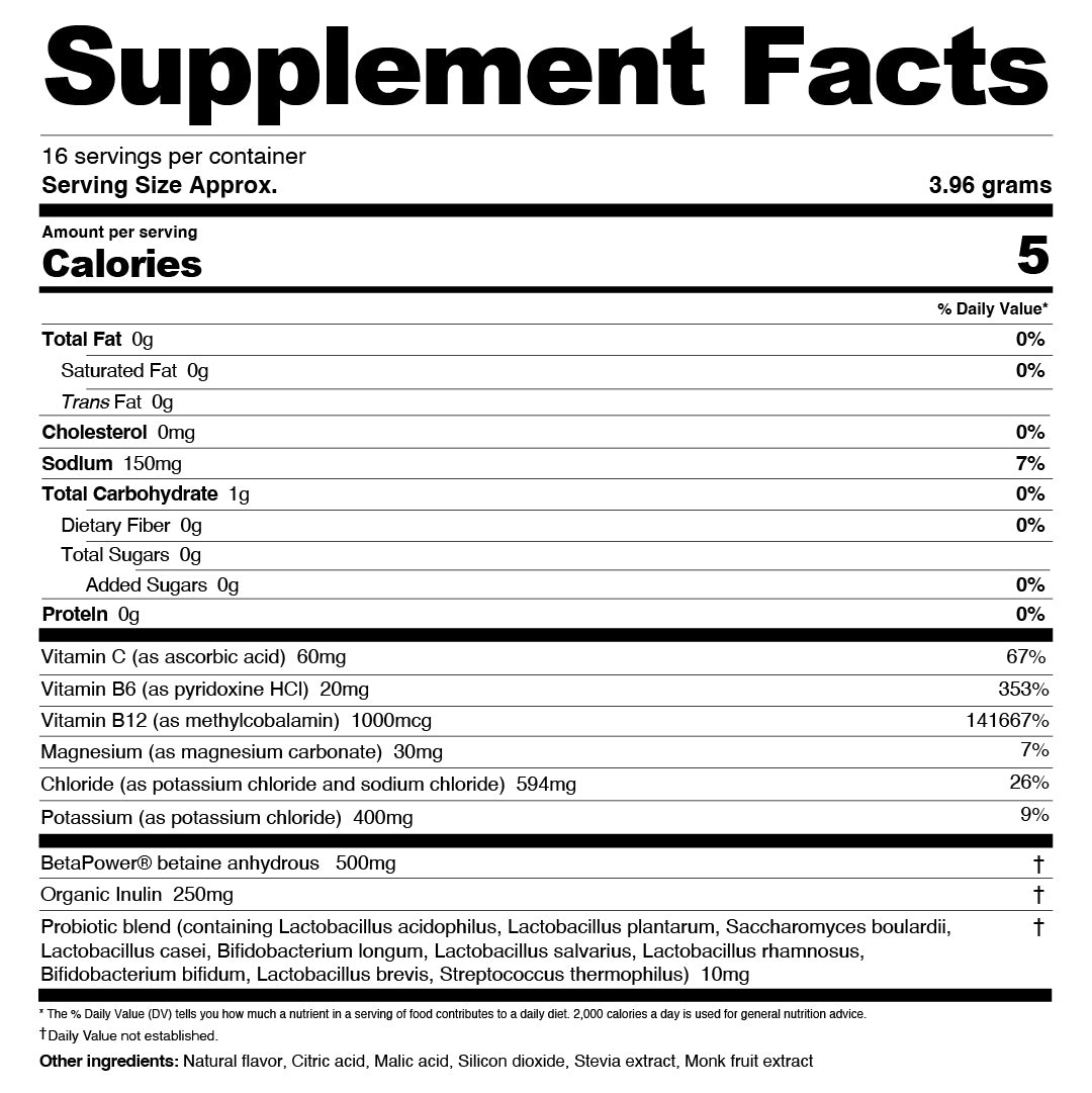 Probiotic Electrolyte