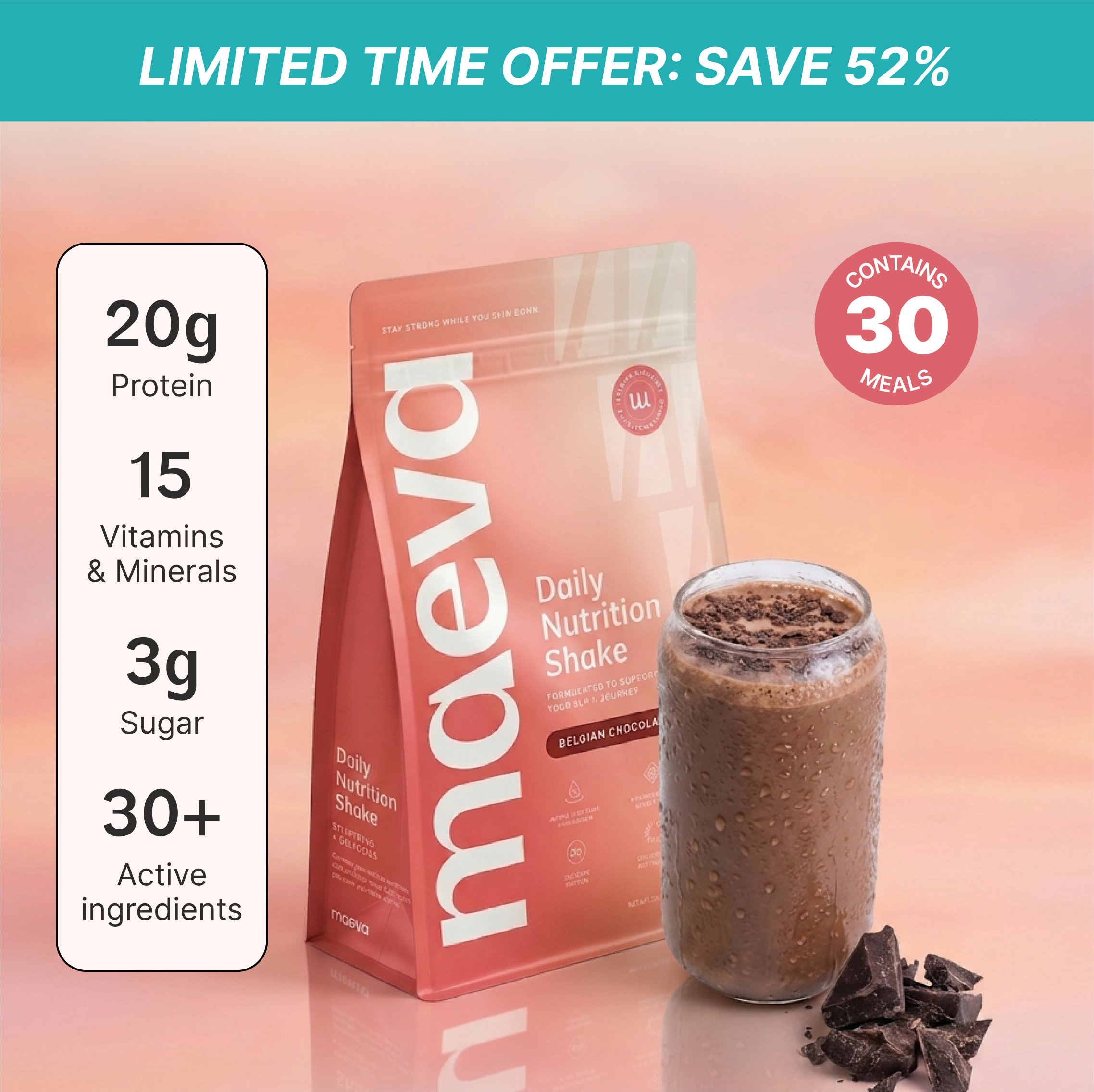 Daily Meal Replacement Shake For Women on GLP-1 – Maeva